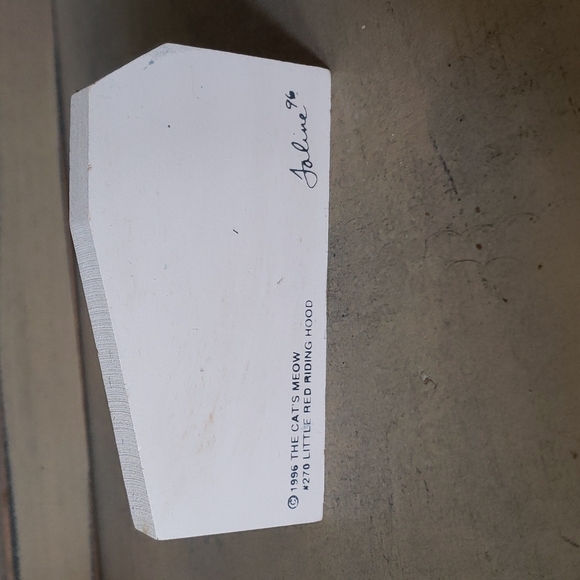 Vintage The Cat's Meow - Little Red Riding Hood - Picture 2 of 5